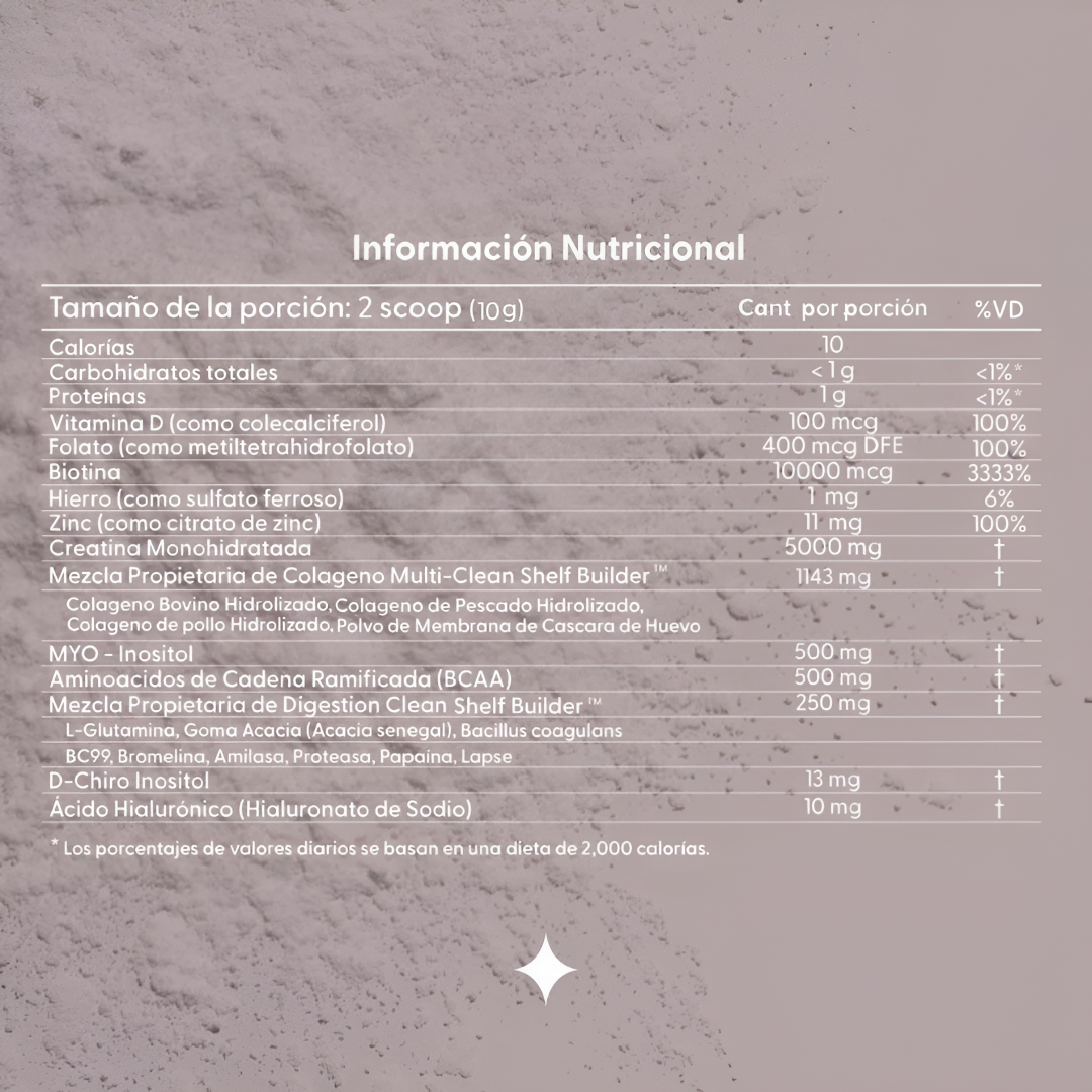 Lustre - Creatina para mujeres