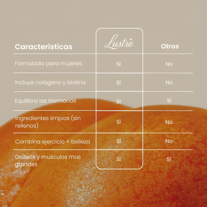 Lustre - Creatina para mujeres